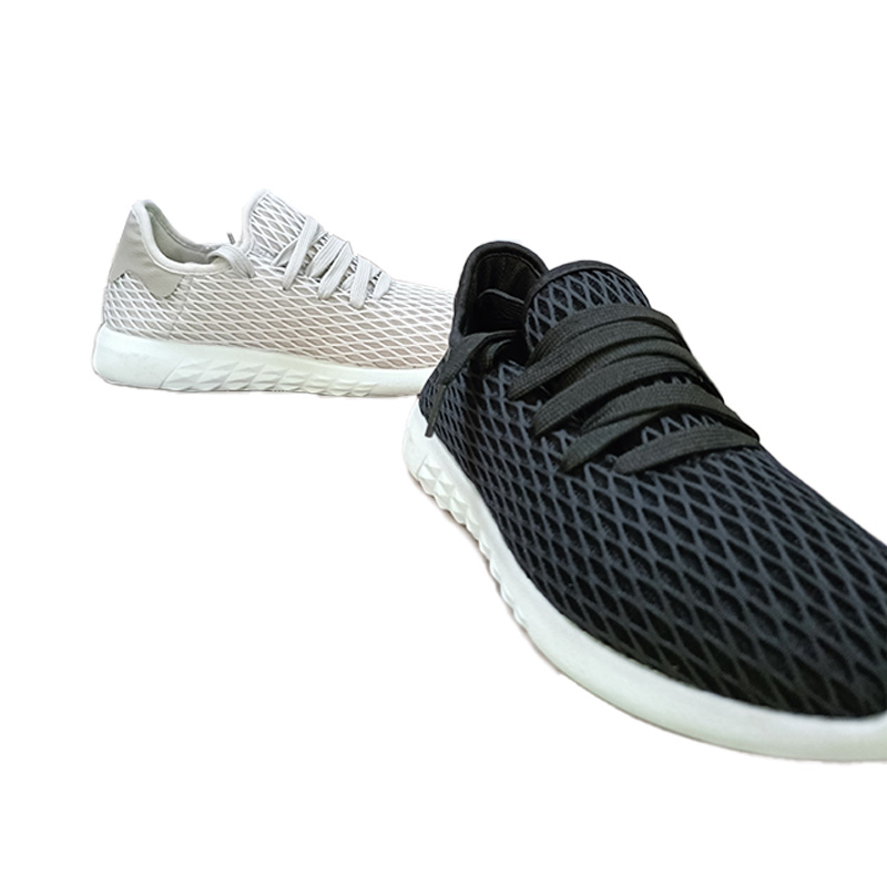 ブラック レディース メンズ フライニット シューズ