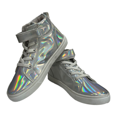 レースアップ調節可能なハイトップカジュアルシューズ