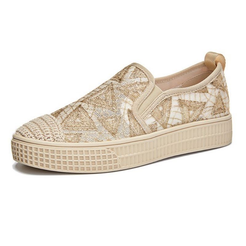 通気性のあるレディースシューズフラットシューズレディースカジュアルシューズ