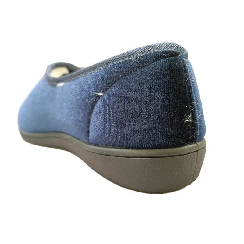 Dames geborduurde katoenen winterschoenen voor binnen