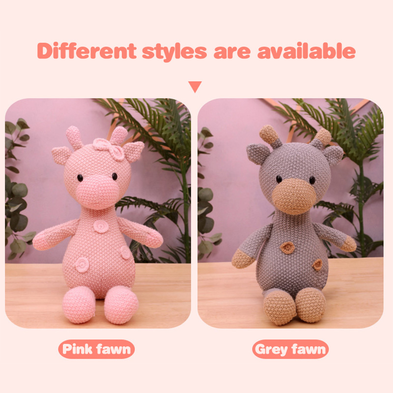 愛らしい動物人形の編み物パターン 愛らしい動物人形の編み物パターン