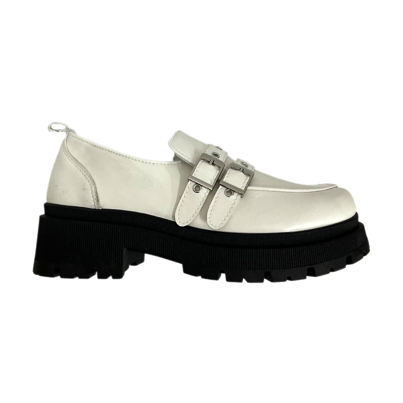 Kadın Beyaz Loafer Ayakkabı