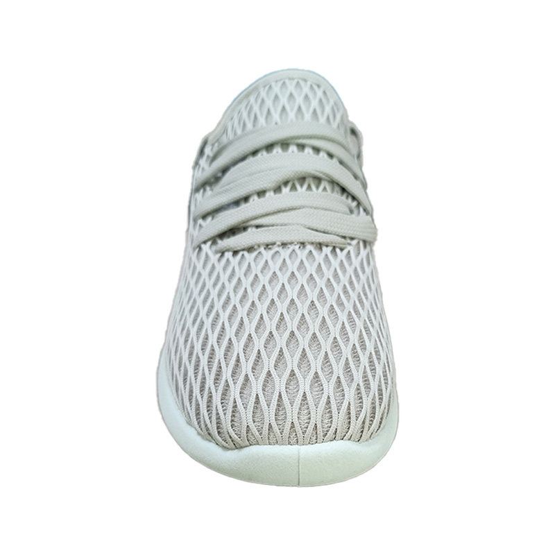 ホワイト フライング ニット シューズ