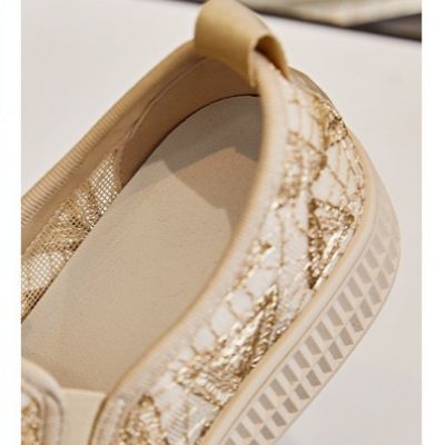 通気性のあるレディースシューズフラットシューズレディースカジュアルシューズ