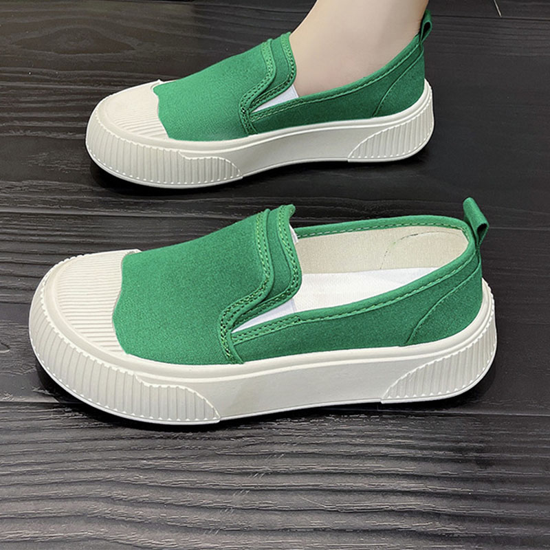 春と秋の婦人靴通気性ラウンドトゥキャンバスシューズ 春と秋の婦人靴通気性ラウンドトゥキャンバスシューズ