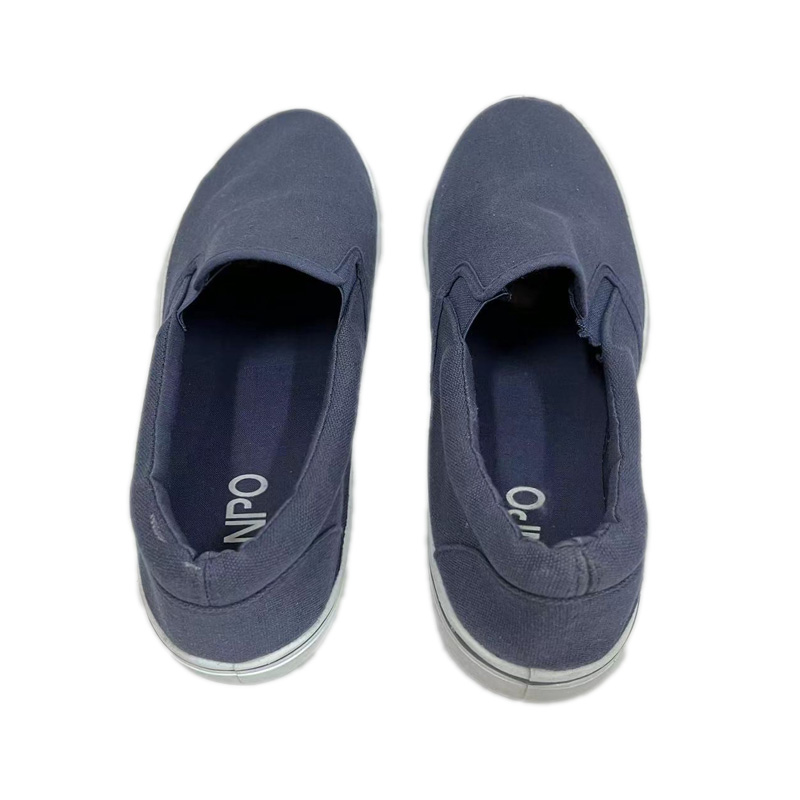 Blue Men Slip On Canvas Shoes.jpg