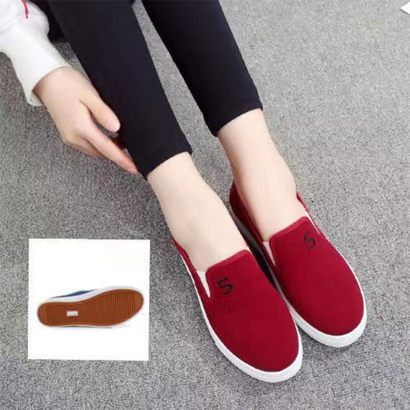 フラット キャンバス シューズ 多用途 カジュアル キャンバス シューズ メンズとレディース クロス シューズ