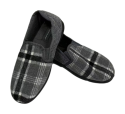 Чоловіче бавовняне взуття в клітку