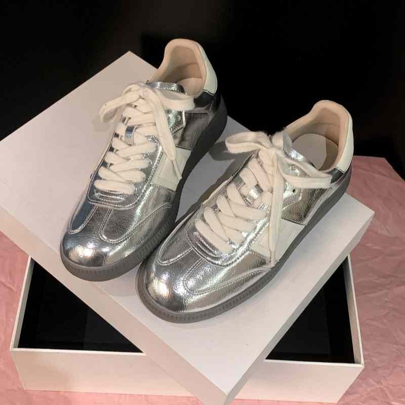 [ガット] ジャーマントレーナー レディース キャンバスシューズ カジュアルシューズ