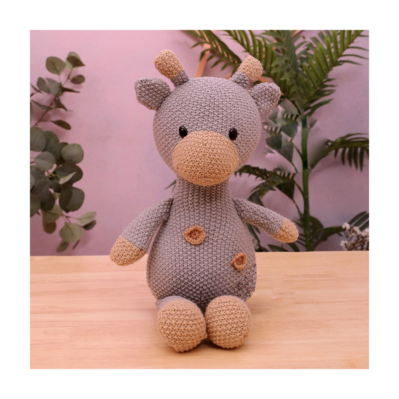 ニット動物おもちゃの編み図