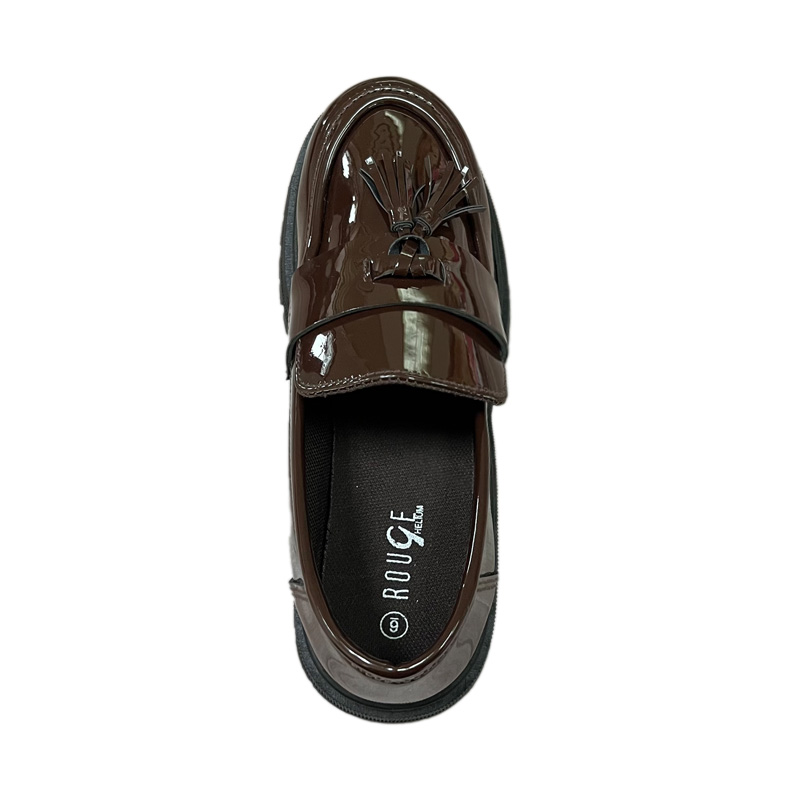 Kadın Kahverengi Loafer Ayakkabı