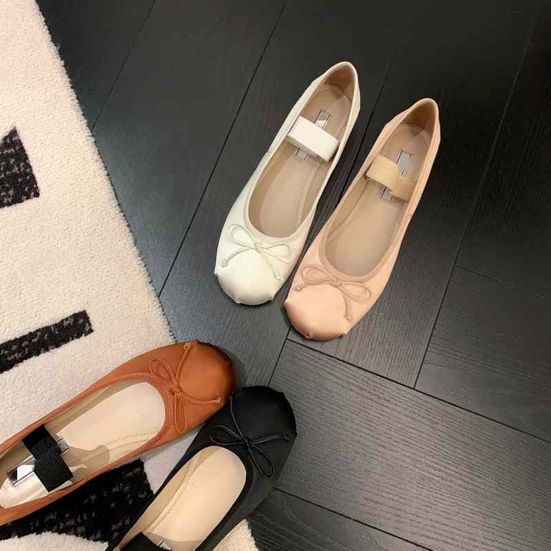 발레 여성화 플랫 슈즈 여성 캐주얼 신발 새틴 여성화 발레 여성화 플랫 슈즈 여성 캐주얼 신발 새틴 여성화
