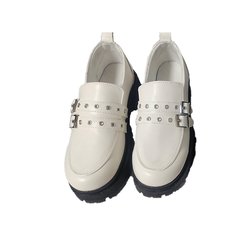 Kadın Beyaz Loafer Ayakkabı