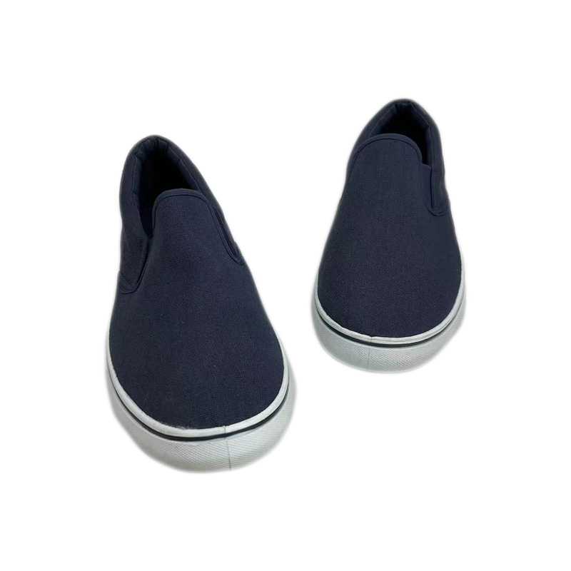 Blue Men Slip On Canvas Shoes.jpg
