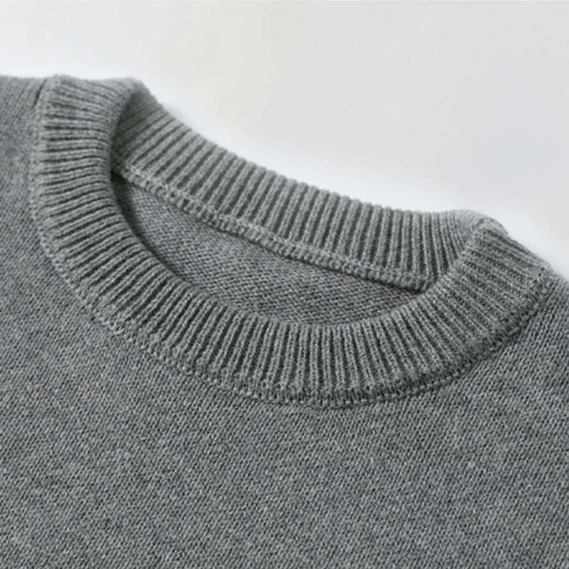 Kids' Solid Color Knitted Sweater.jpg