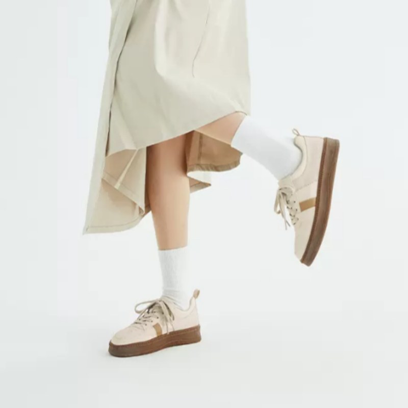 チャンキーシューズ レディースカジュアルシューズ 春のレディースシューズ