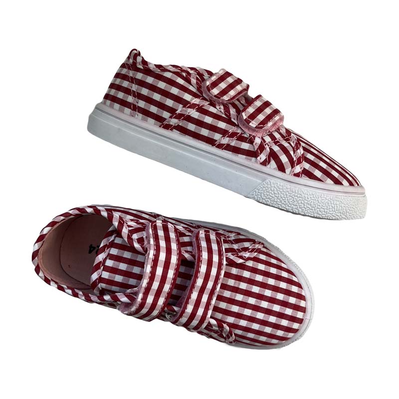 キッズフラットキャンバスシューズ