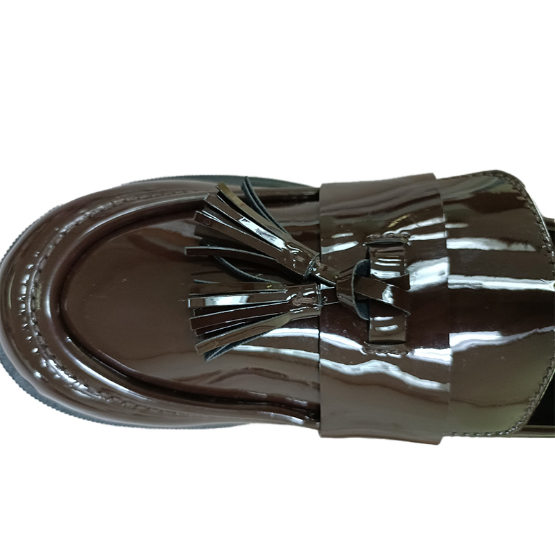 Kadın Kahverengi Loafer Ayakkabı