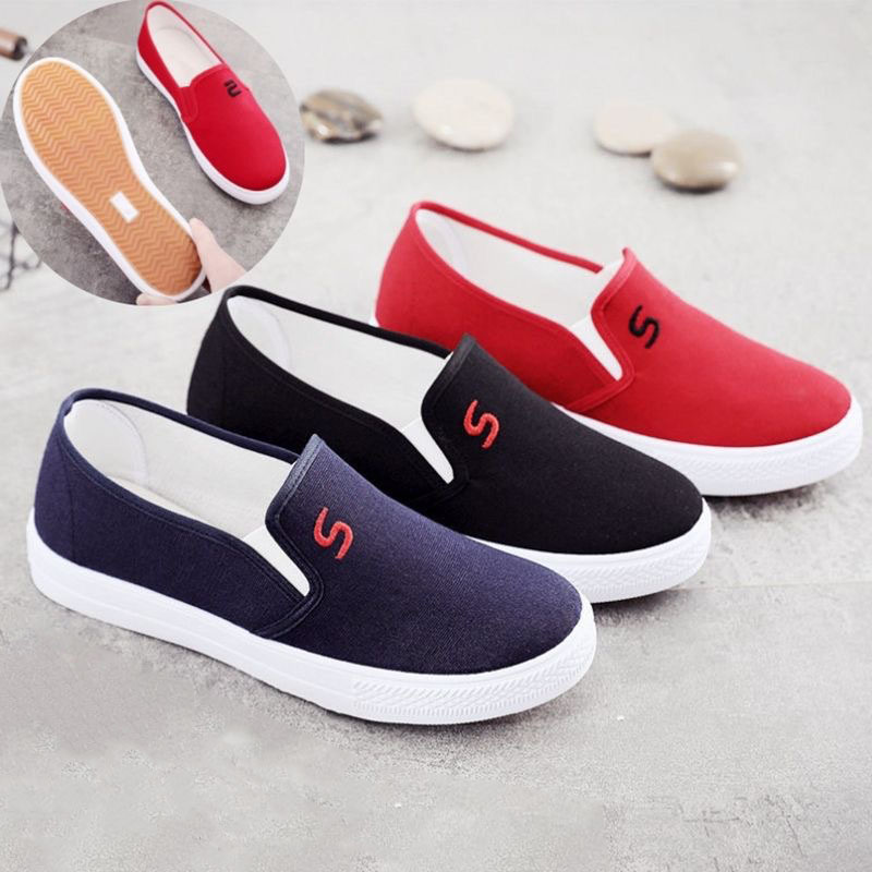 フラット キャンバス シューズ 多用途 カジュアル キャンバス シューズ メンズとレディース クロス シューズ