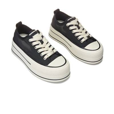 厚底婦人靴 メッシュシューズ ハイヒール 春夏婦人靴