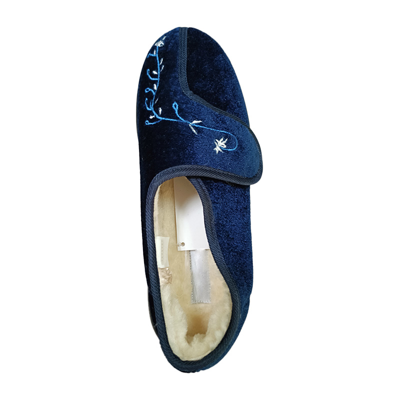Dames geborduurde indoor winter katoenen schoenen .jpg