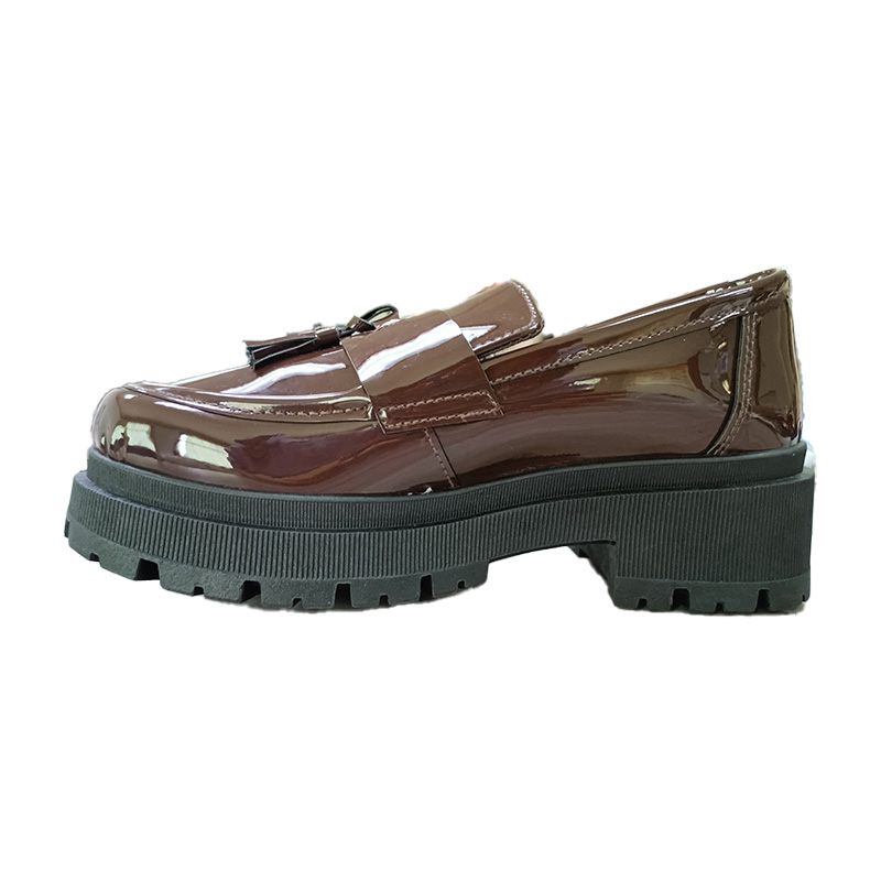 Kadın Kahverengi Loafer Ayakkabı