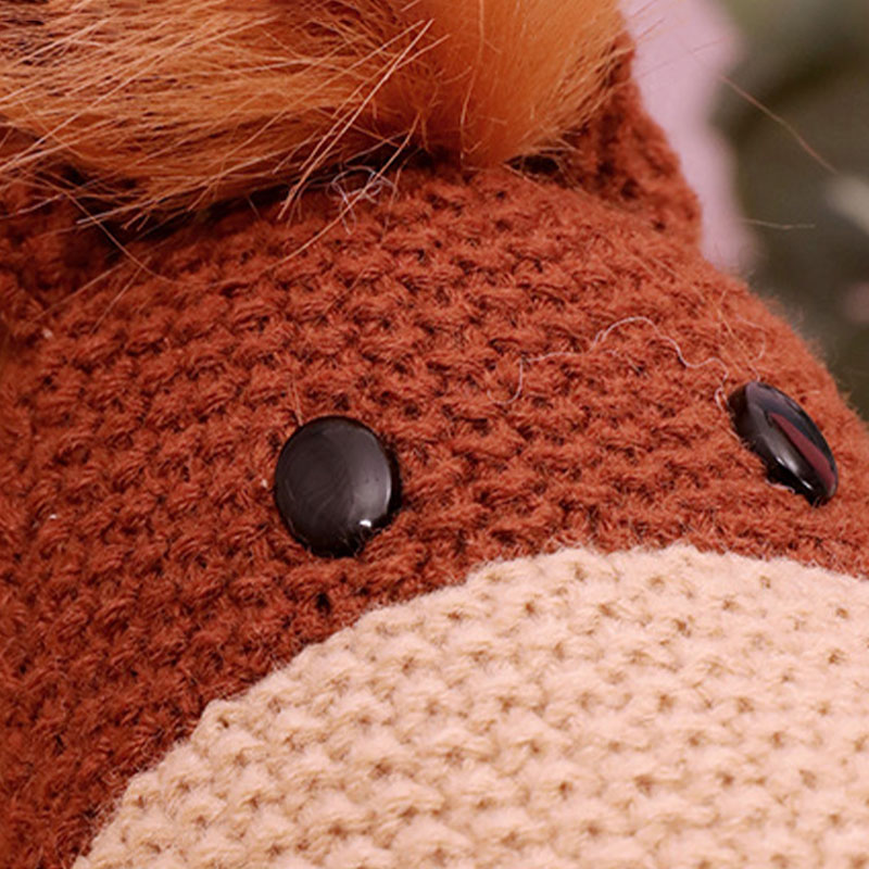 愛らしい動物人形の編み物パターン 愛らしい動物人形の編み物パターン