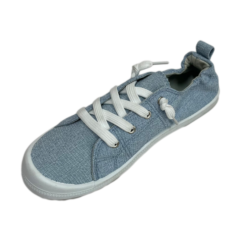 スカイブルー キャンバス シューズ
