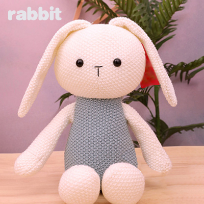 ニット動物おもちゃの編み図