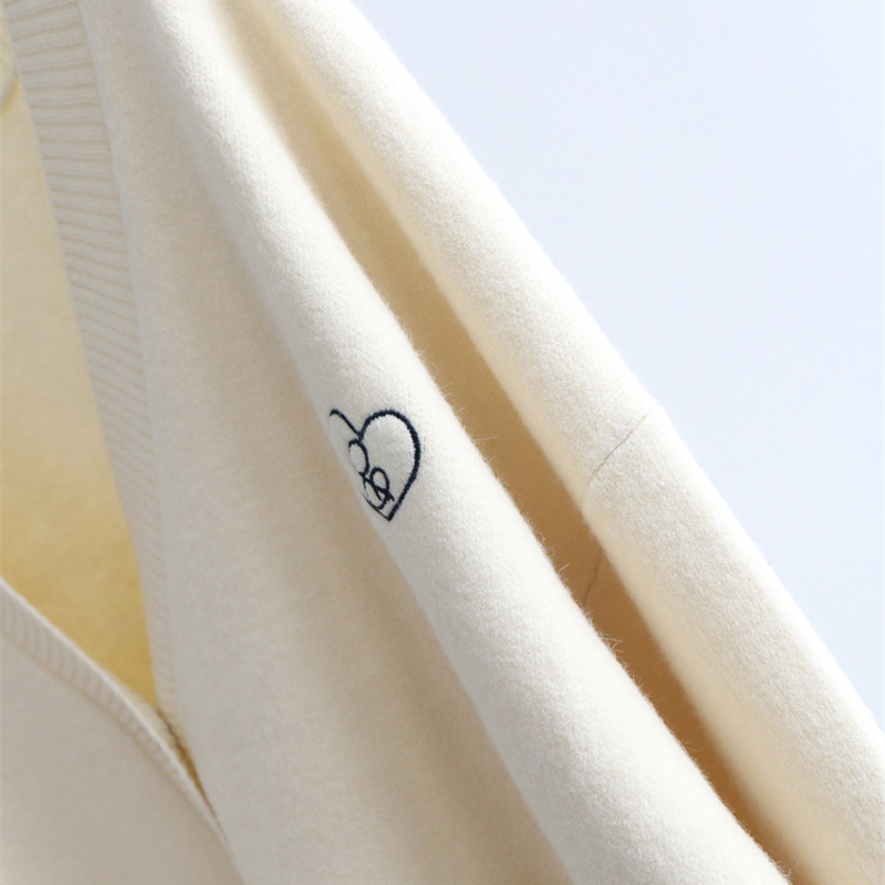 レディース V ネック ニット カーディガン.jpg