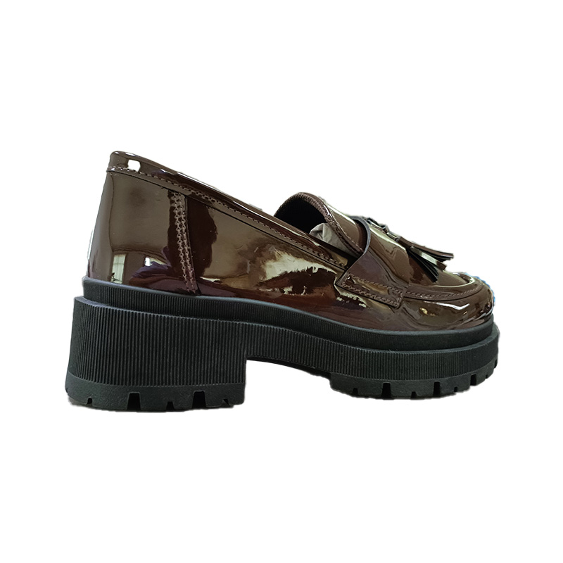 Kadın Kahverengi Loafer Ayakkabı