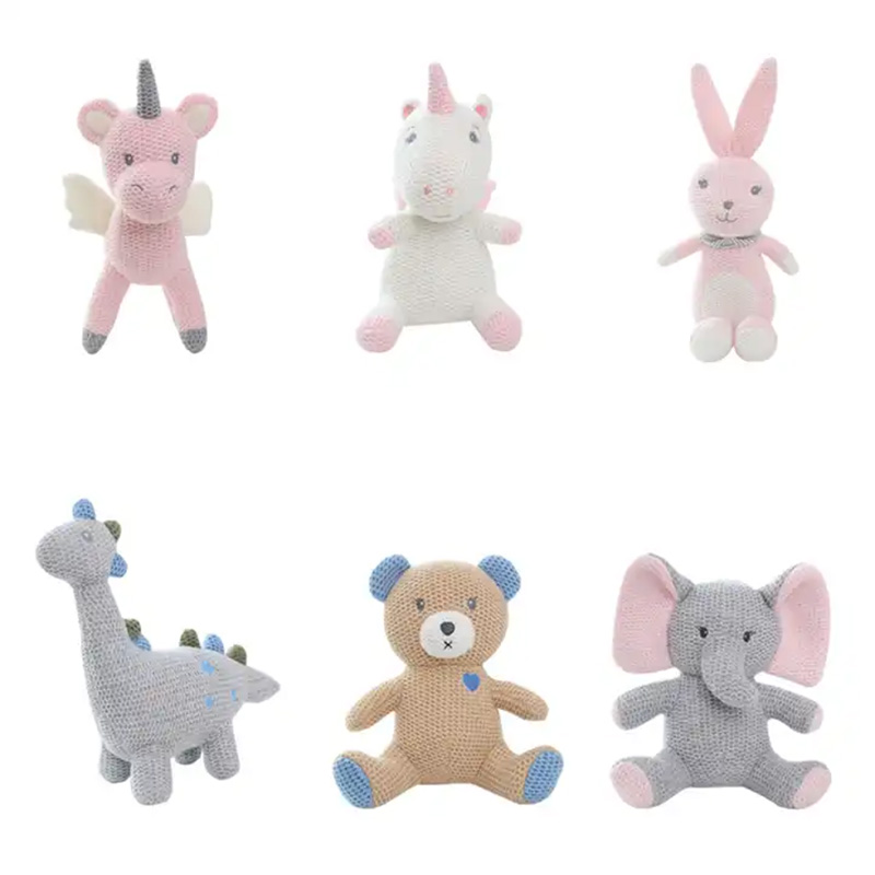 Вязаные крючком игрушки для животных