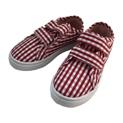 キッズフラットキャンバスシューズ