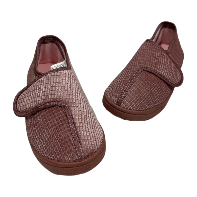 女性男性冬暖かいホームコットンシューズ