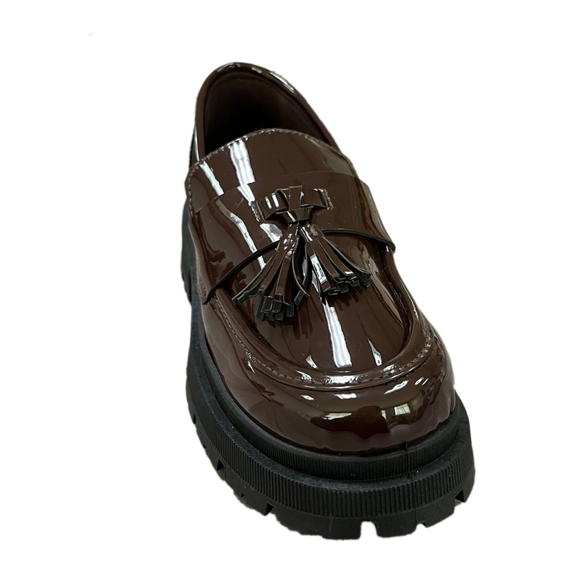 Kadın Kahverengi Loafer Ayakkabı