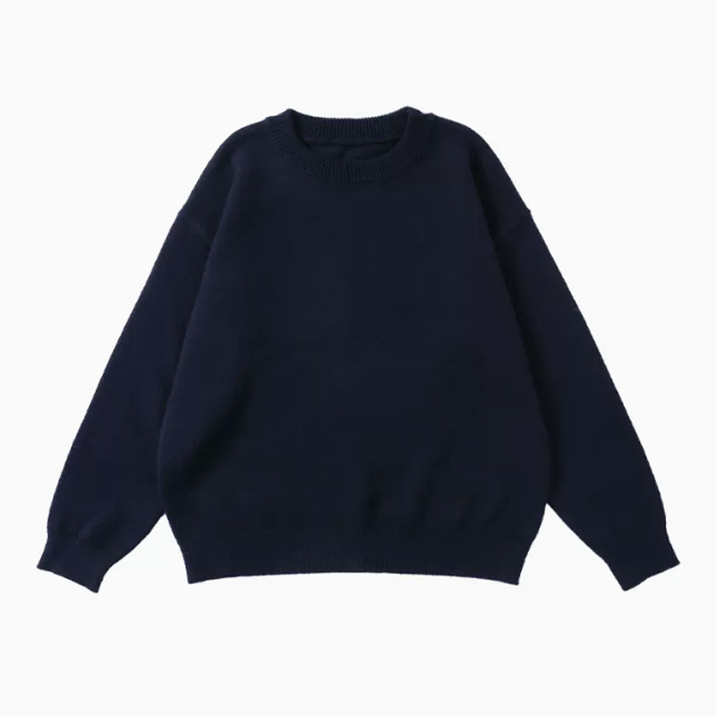 Kids' Solid Color Knitted Sweater.jpg