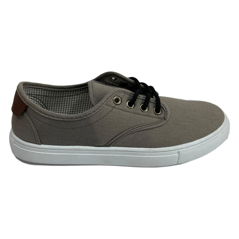 メンズフラットキャンバスシューズ
