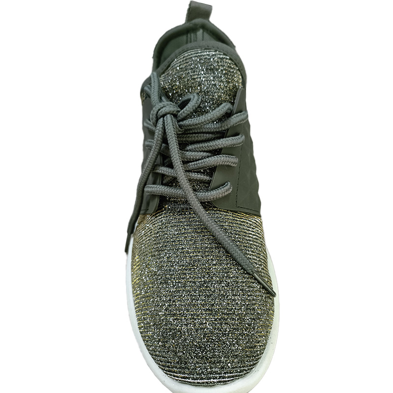 グリーン フライング ニット スニーカー