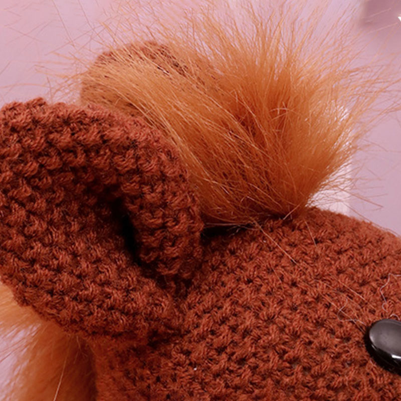 愛らしい動物人形の編み物パターン 愛らしい動物人形の編み物パターン