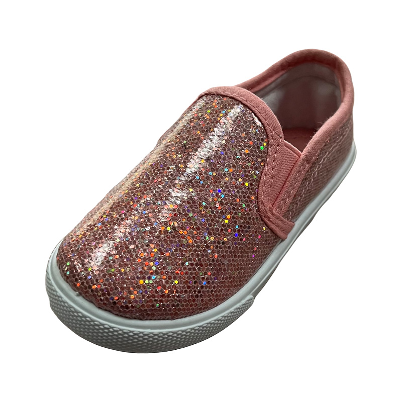 Kids PU Leather Slip-On Shoes In Red And Green Color.jpg