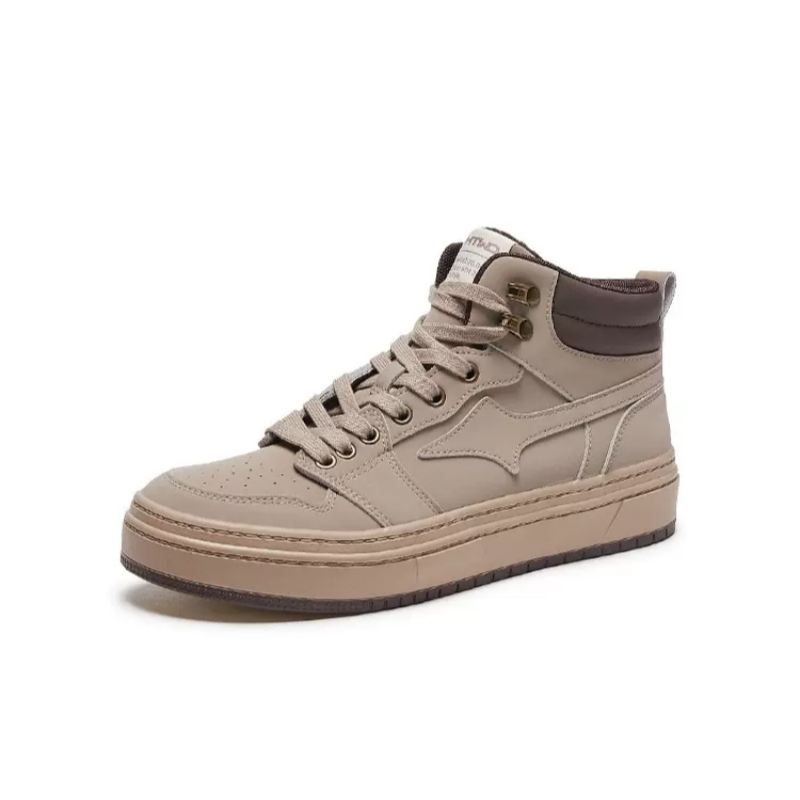 Günlük Erkek Ayakkabıları Rahat Erkek Ayakkabıları Yüksek Bilyalı Spor Ayakkabıları