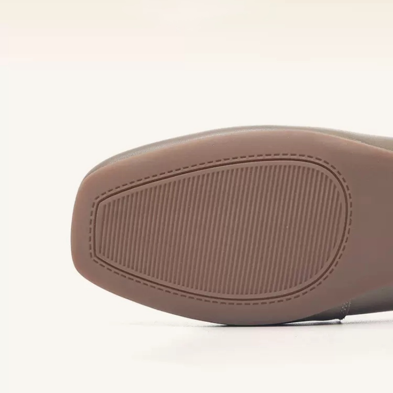 本革レディースシューズ春夏レディースシューズ革靴チャンキーヒール